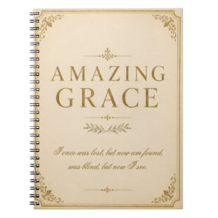 Amazing Grace Prayer Journal   Vintage Christian