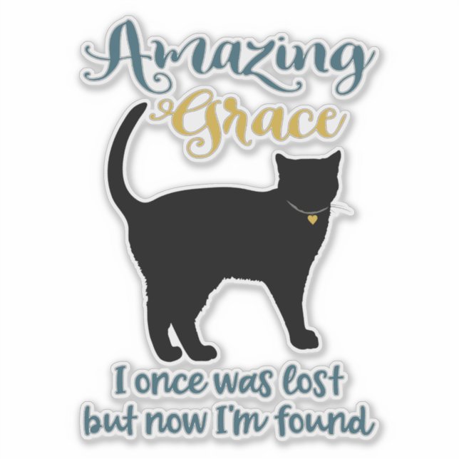 Amazing Grace Rescue Cat (Front)