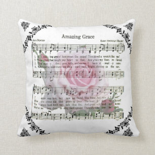 AMAZING GRACE THROW PILLOW