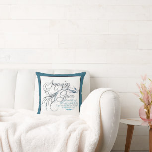 Amazing Grace Throw Pillow
