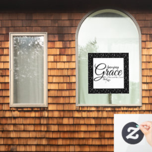 Amazing Grace  Window Cling