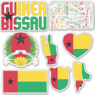 Amazing Guinea-Bissau Shapes National Symbols