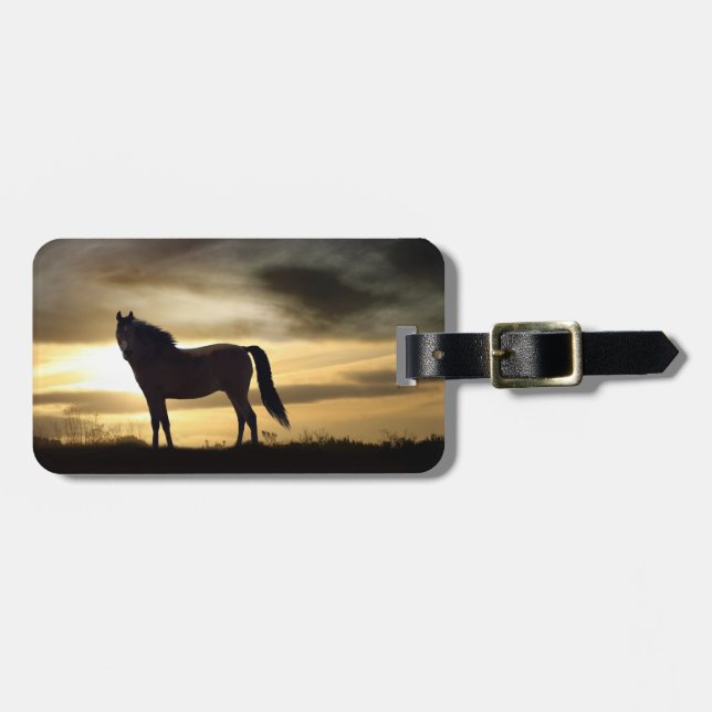 Amazing Horse Luggage Tag (Front Horizontal)