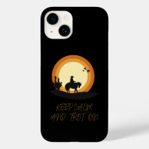 Amazing horseback riding phone case