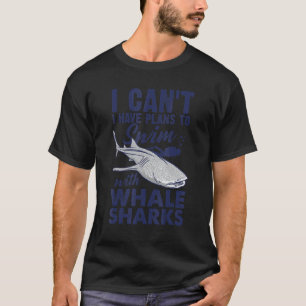 Amazing I Can't I Have Plans To Swim With Wale Sha T-Shirt