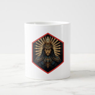 Amazing Illuminati Fantasy Portrait Large Coffee Mug