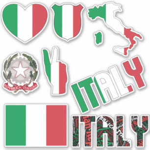 Amazing Italy Shapes National Symbols