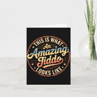 Amazing jiddo  card