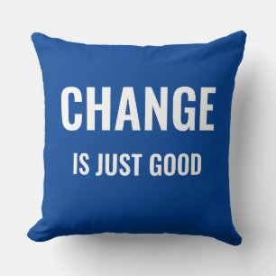 Amazing life formation, inspirational sayings cute throw pillow