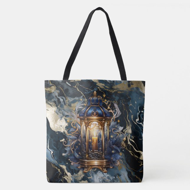 Amazing Light To My Path Large Shoulder Tote Bag (Front)