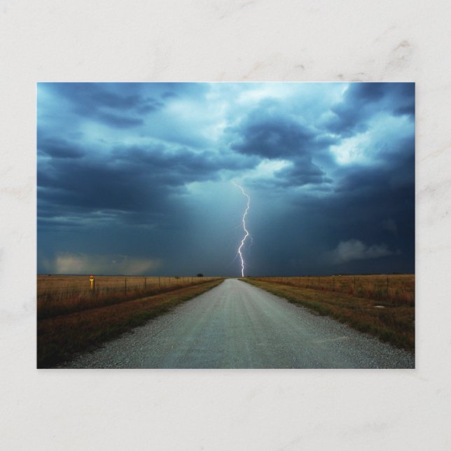 Amazing Lightning Postcard (Front)