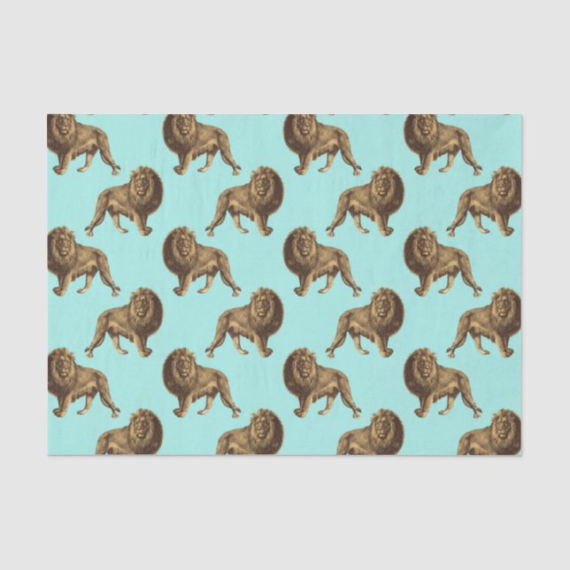 Amazing lions tissue paper (Front)
