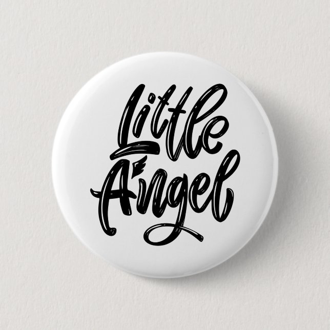 Amazing Little Angel 2 Inch Round Button (Front)