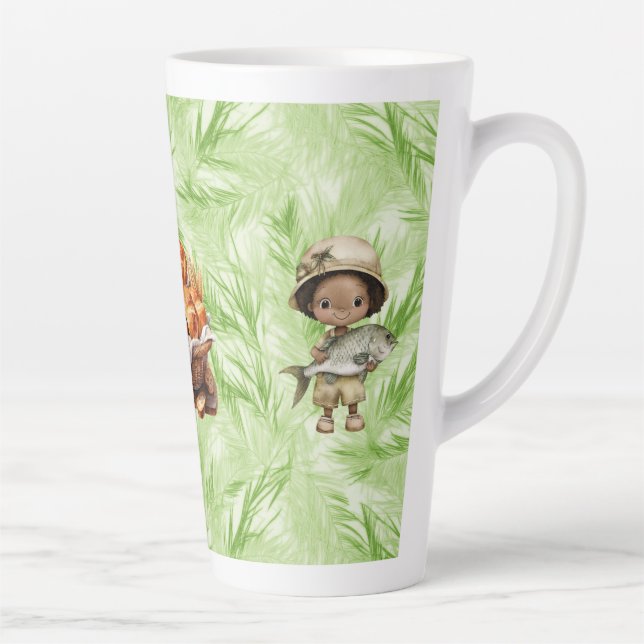  Amazing Loaves and Fishes Large Latte Mug (Right)