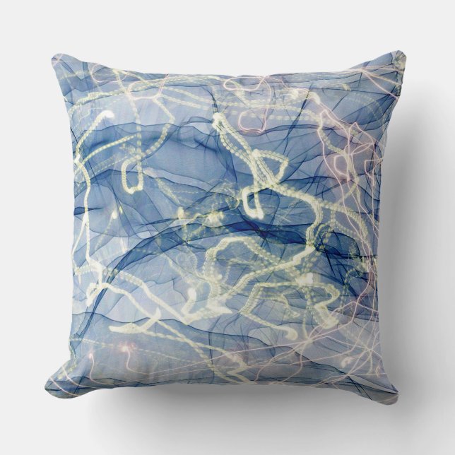 Amazing marbling! throw pillow (Front)