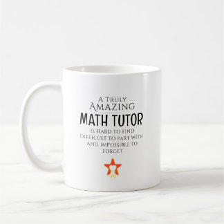 Amazing Math Tutor Hard To Find Personalized Gift Coffee Mug