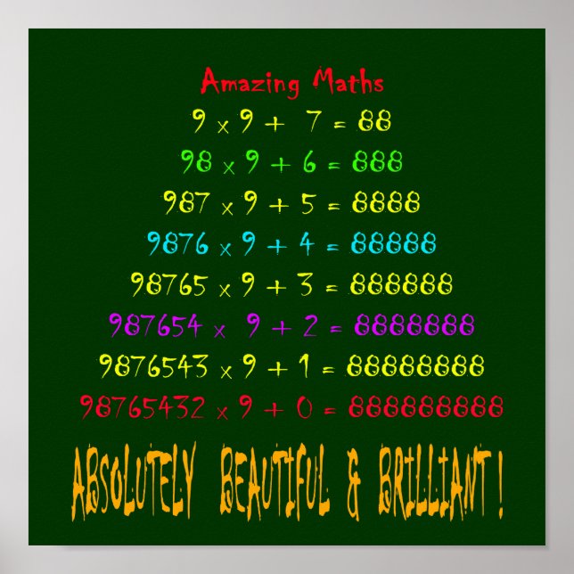 Amazing Maths Series 3 Poster (Front)