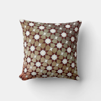 Amazing Middle-Eastern Pattern زخارف هندسيه رائعه  Throw Pillow