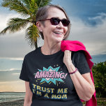 Amazing Mom Mommy Mother's Day Inspiring T-Shirt<br><div class="desc">Amazing Mom Mommy Mother's Day Inspiring T-Shirt is great to wear to express how you feel Amazing about being a Mom. Buy for yourself or give as a gift to that special person in your life.</div>
