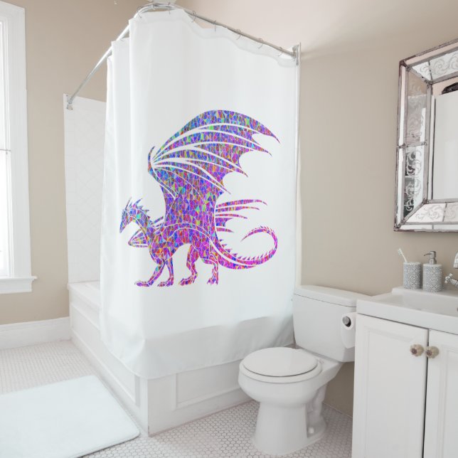 Amazing Mosaic Dragon (In Situ)