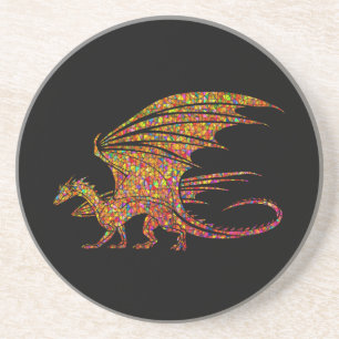Amazing Mosaic Dragon Coaster