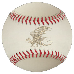Amazing Mosaic Dragon Golden Softball