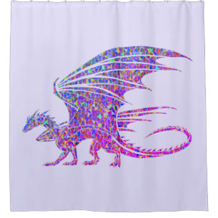 Amazing Mosaic Dragon Purple