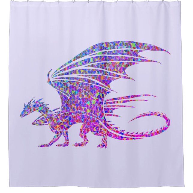 Amazing Mosaic Dragon Purple (Front)