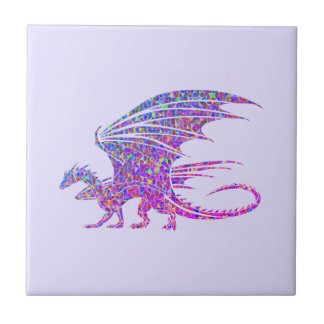 Amazing Mosaic Dragon Tile