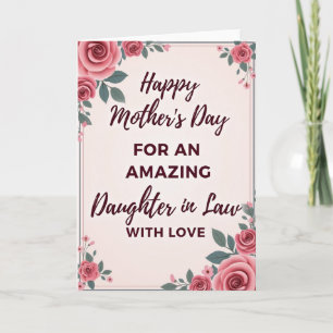 Amazing Mothers Day Roses Card
