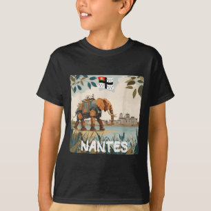Amazing Nantes Elephant Graphic for Boys and Girls T-Shirt