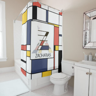 Amazing Neoplasticism Art Monogram. Letter Z