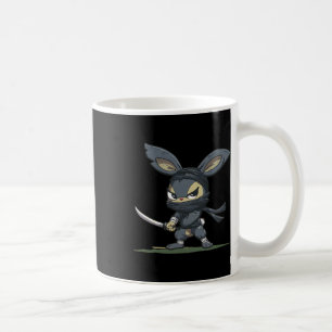 Amazing Ninja Bunny Graphic For A Cool Adventure Coffee Mug