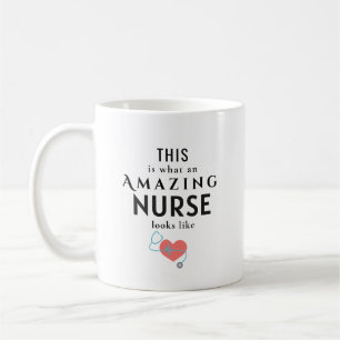 Amazing Nurse Personalized Coffee Mug