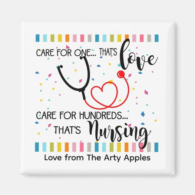 amazing nurse thank you magnet (Front)