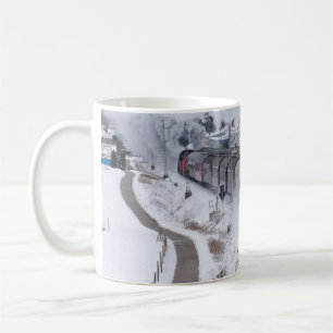 Amazing Old Antique Steam Train from The Past Coffee Mug