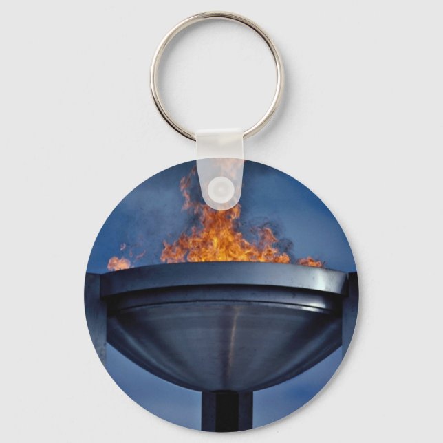 Amazing olympic flame keychain (Front)