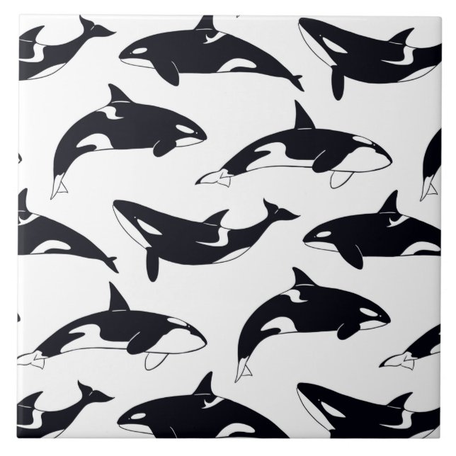 Amazing orca tile (Front)