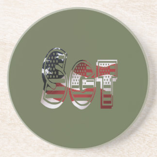 Amazing Patriotic Military Unique Coaster