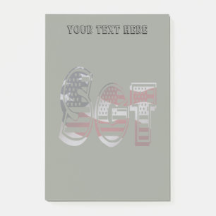 Amazing Patriotic Military Unique Post-it Notes