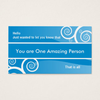 Amazing Person Card Anonymous