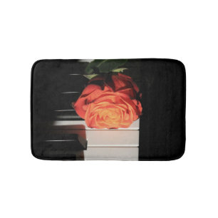 Amazing Piano Artwork Bath Mat