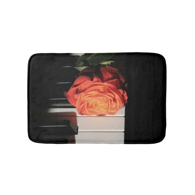 Amazing Piano Artwork Bath Mat (Front)