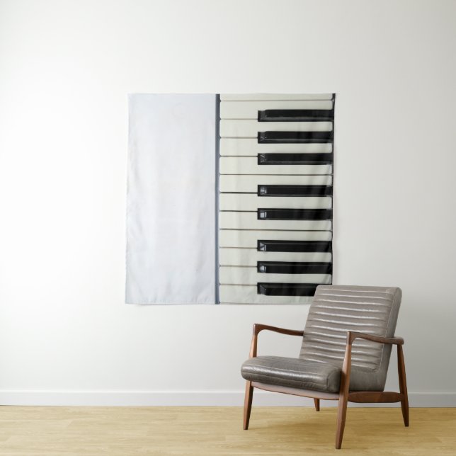 Amazing Piano Artwork Tapestry (In Situ)