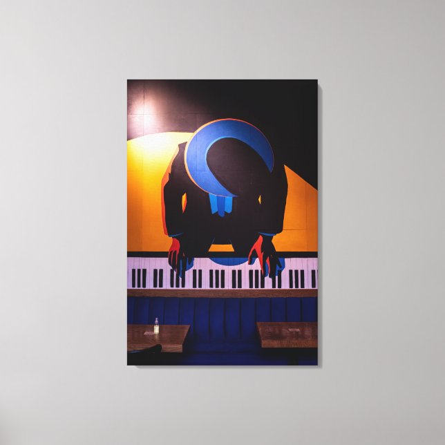 Amazing Piano Canvas Print (Front)
