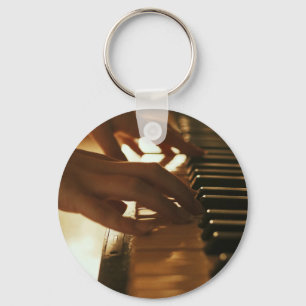 Amazing Piano Design Keychain