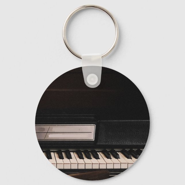 Amazing Piano Design Keychain (Front)