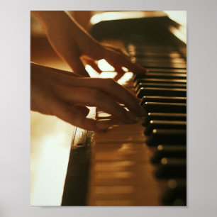 Amazing Piano Design Poster