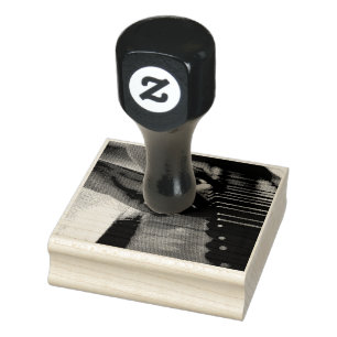 Amazing Piano Design Rubber Stamp