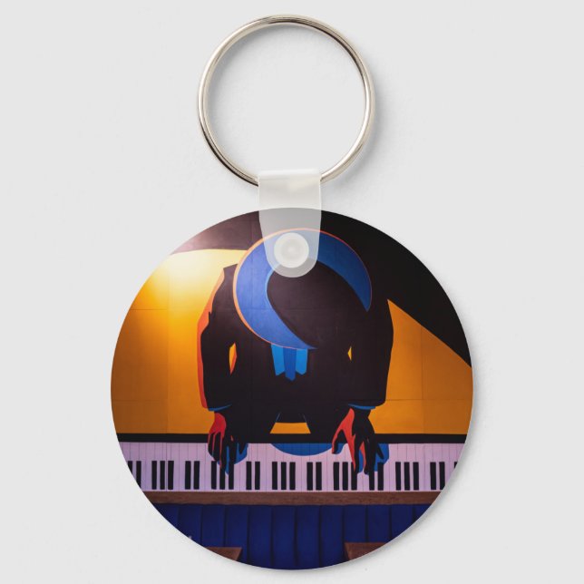 Amazing Piano Keychain (Front)